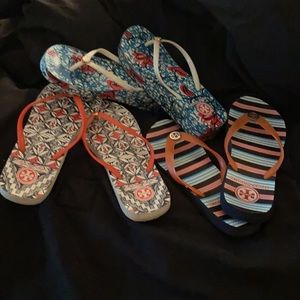 TORY BURCH Trio Flip Flop Blow out!!